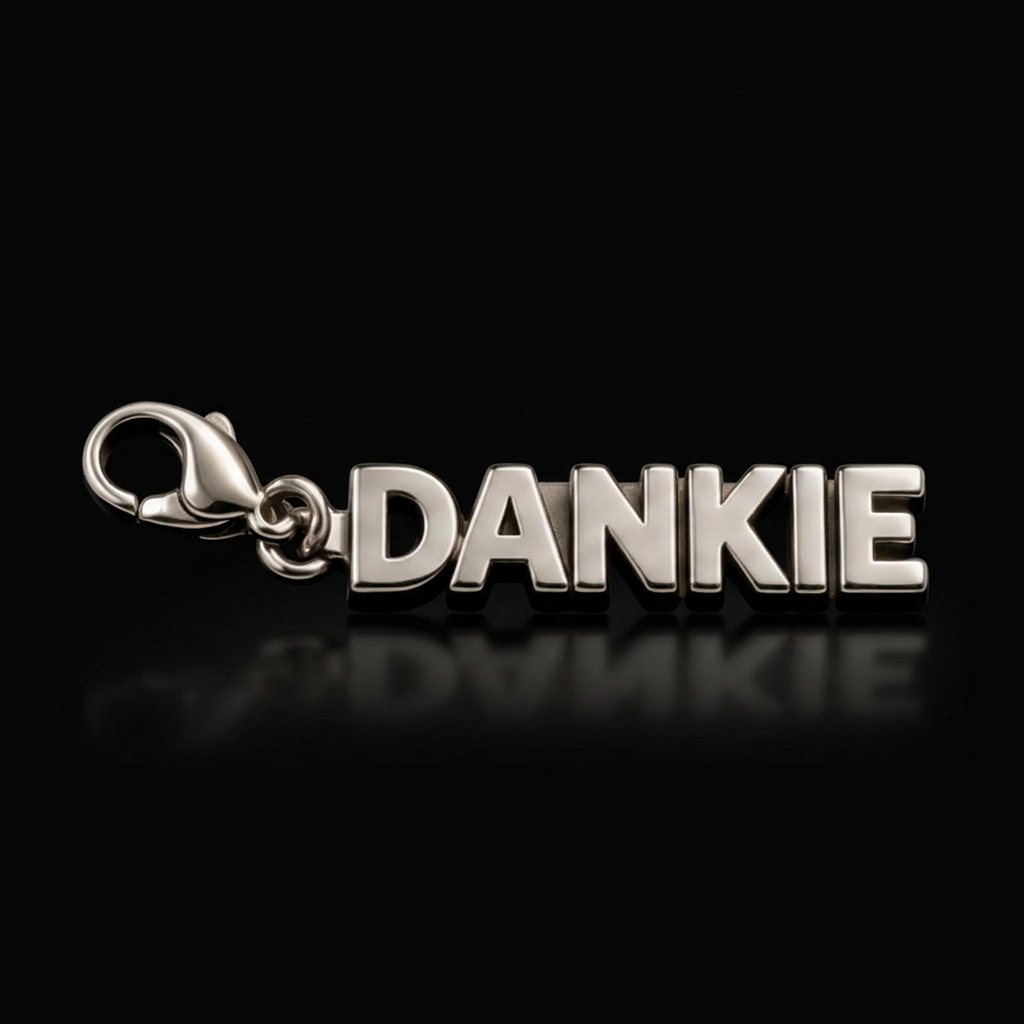 VUSOIR Kasi DANKIE lace charm in Silver